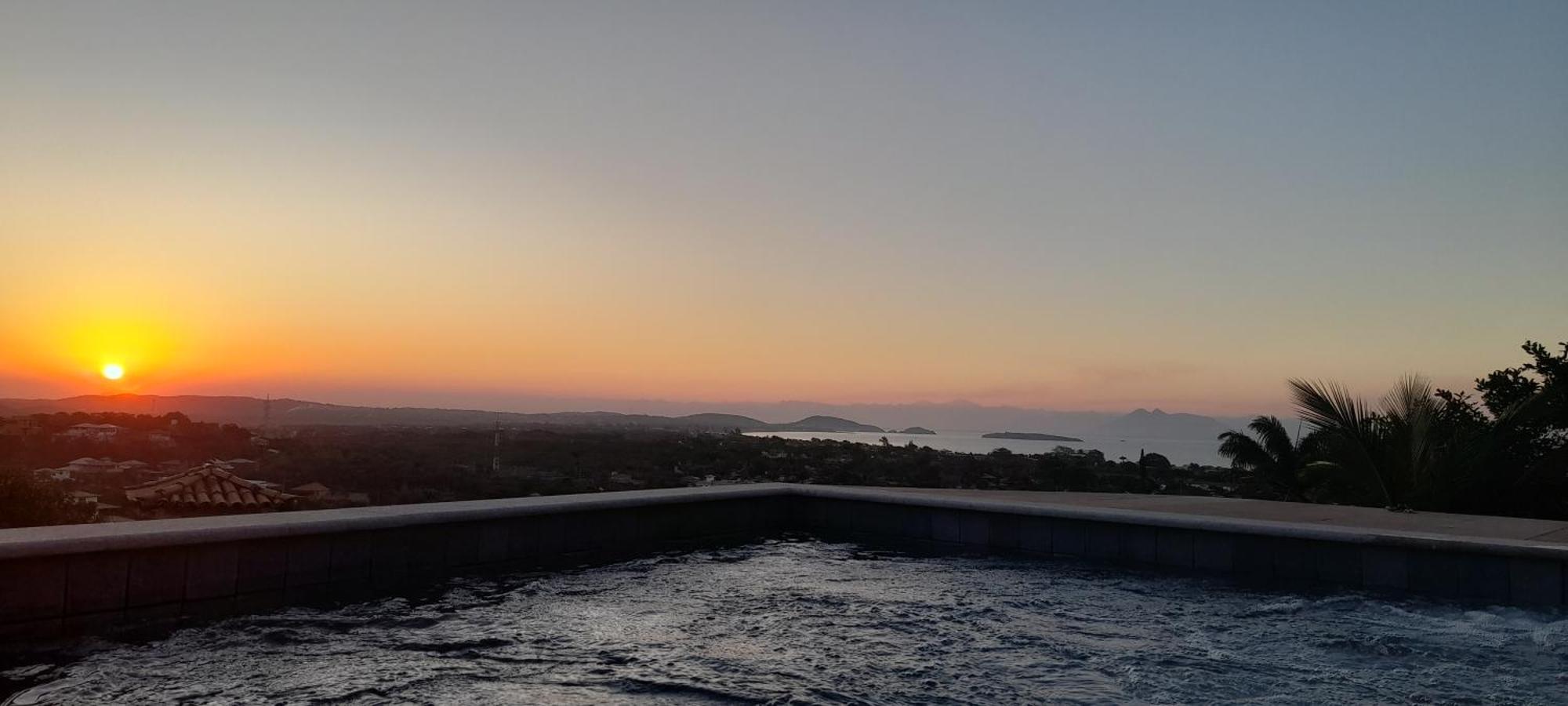 Casa E Piscina Privativa, Vista Para O Mar Em Condominio Pe Na Areia Búzios Eksteriør bilde