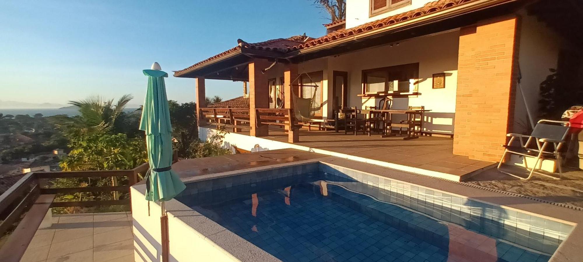 Casa E Piscina Privativa, Vista Para O Mar Em Condominio Pe Na Areia Búzios Eksteriør bilde