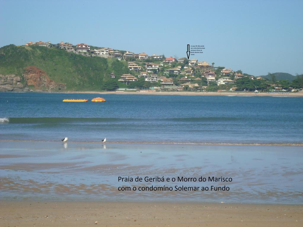 Casa E Piscina Privativa, Vista Para O Mar Em Condominio Pe Na Areia Búzios Eksteriør bilde
